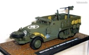M-21 HALFTRUCK MORTAR 81mm US ARMY 1945 - ATLAS 1/43 unikat pilot720.pl