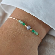 Bransoletka (szafir, jadeit, awenturyn)