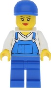 LEGO FIGURKA PANI PRACOWNIK ŚMIECIARZ 4432 cty0269