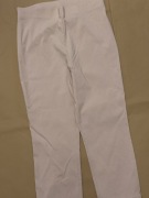 Beżowe spodnie damskie 7/8 xl