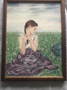 Obraz olejny inspirowany Malczewski 33x43