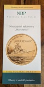Folder NBP 2013 - Niszczyciel Rakietowy Warszawa 2 zł GN