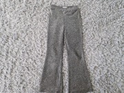 Rozm 128 spodnie legginsy flare dzwony dla dziewczynki 