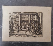 Drzeworyt Stary Biblijny 