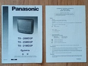 Instukcja obsługi + schemat do telewizora  Panasonic Quintrix TX-28MD3P