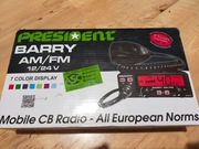 President BARRY AM/FM 12/24 V 7 Color Display [ NOWE]
