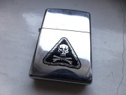 Zapalniczka Zippo 1 Pułk Artylerii Motorowe Bateria Śmierci Maczek