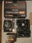 Procesor AMD Ryzen 5 3600 + Płyta główna MSI B450 TOMAHAWK MAX