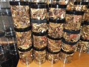 Grzyby suszone 85% podgrzybek,15% borowik, maślak. ATEST. Słoik 1000ml