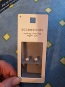 Kolczyki  srebrne kulki próba 925