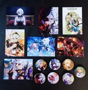 Zestaw gadżetów z gry Genshin Impact - nowe