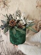 Stroik świąteczny Boże Narodzenie box flowerbox 