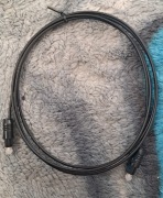 Kabel optyczny pozłacany 1,5m