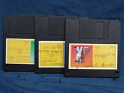 Dyskietki 3,5" 2HD 1,44 MB używane kolor czarny 3 szt.