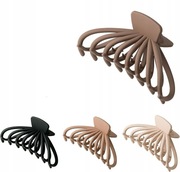 Zestaw 4 spinki pazury klamry do włosów duże wielokolorowy 4 szt.