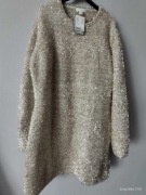 H&M ,super sukienka ze zlota nitka,XL
