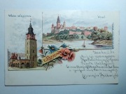 KRAKÓW Wawel wieża ratuszowa 1900 