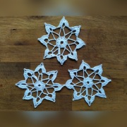 Ozdoba szydełkowa handmade Gwiazda