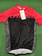 Koszulka rowerowa KROSS Flow czerwona r.S