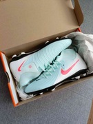 OKAZJA Korki Nike Phantom buty piłkarskie skarpeta turkusowe błękitne