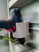 Uchwyt na wkrętarkę na szyne DIN TH35