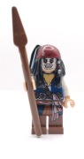 Lego Minifigures poc012 - Jack Sparrow  / Piraci z Karaibów WADA