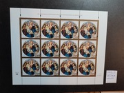 3823** ARKUSZ czysty - 140 rocznica Muzeum Narodowego w W-wie 2002 r.