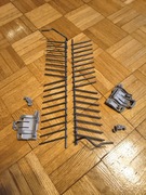 2x Grzebień kosza dolnego na naczynia do zmywarki Bosch SPV43M10EU/17