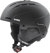 Kask narciarski UVEX Stance 54-58 cm Black czarny regulowany S/M