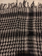 Kultowy szal szalik chusta arafatka krata kratka duży