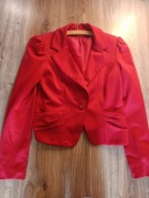 Czerwony damski  żakiecik Orsay 