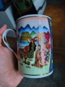 Kubek filiżanka motyw japoński chiński