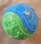 piłka dla psa co piszczy, piszcząca, nowa, brak opakowania