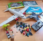 Cobi 5702 samolot C-47 Skytrain 5809 AV-8B HARRIER 2384 czołg Lt Vz.38