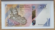 Banknot 20 zł 2025 r. Tysiąclecie koronacji Bolesława Chrobrego