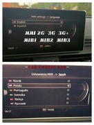 Audi A7 czytanie znaków automatyczne długie radiologo navigacja carplay