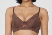 Intimissimi Tezenis biustonosz MALIBU SUPER PUSH UP brąz czekolada 75B