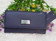 Tommy Hilfiger Damski Portfel Granatowy – Nowy z USA, z metkami