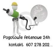 Montaż anten satelitarnych i naziemnych internet 