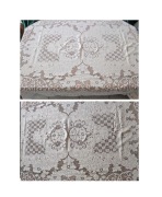 serweta obrus koronkowy ażurowy bieżnik vintage kwiatowy elegancki stylowy