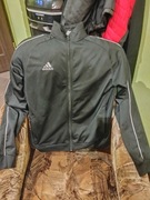 Adidas bluza dresowa z zamkiem czarna