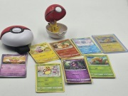 Pokemon figurka karty Pokeball zestaw