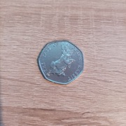 50 PENCE THE TALE OF PETER RABBIT