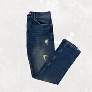 Jeansy szarpane ciemne rozmiar 32 YourTurn Męskie