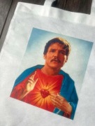 Torebka torba tote bag materiał non woven Pedro pascal 