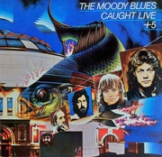 MOODY BLUES - CAUGHT LIVE + 5 / KONCERT Z 1969 + GRATISY /1977/ 2 X WINYL