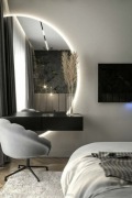 Lustro półokrągłe 