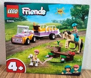 LEGO Friends  Przyczepa na konia i kucyka 42634