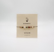 Bransoletka znak zodiaku KOZIOROŻEC kamienie 