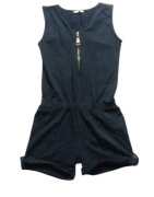 Nowy czarny kombinezon 36,S/38,M krótkie spodenki